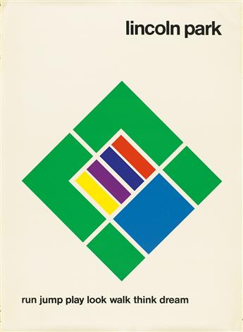 JOHN MASSEY (1931-). [CHICAGO / PLANNED CIVIC GRAPHICS PROGRAM.] Group of 3 posters. Circa 1966. Sizes vary.